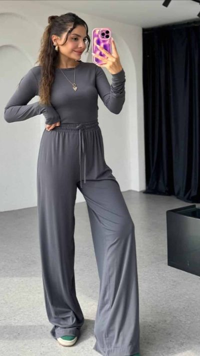 Grey Comfy Chic Set
