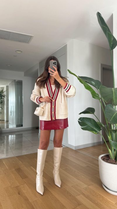 Varsity Charm Cardigan