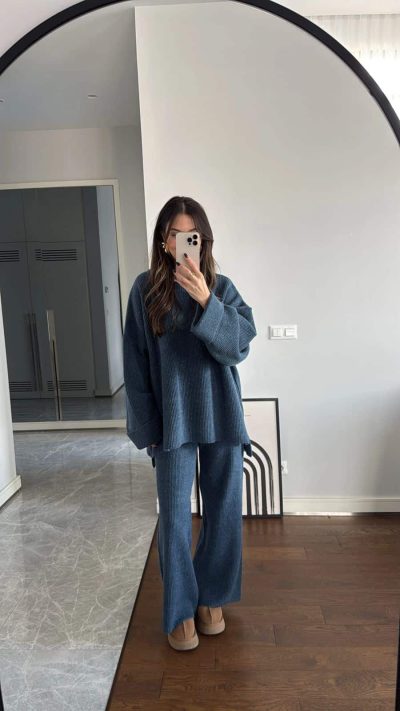 Indigo Double Arm Detailed Set