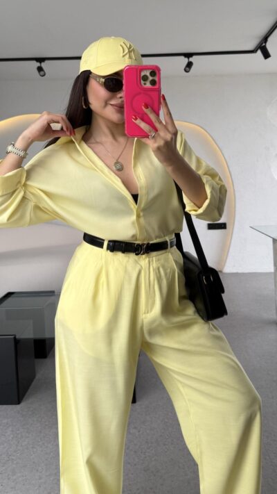 Breda Basic Yellow Shirt