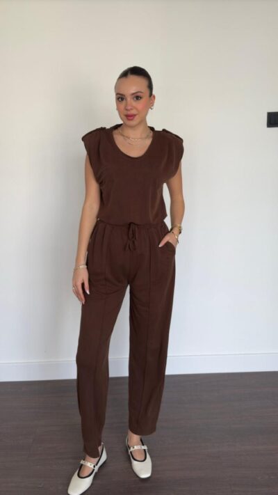 Shoulder Wadded Sensual Fabric Coffee Set