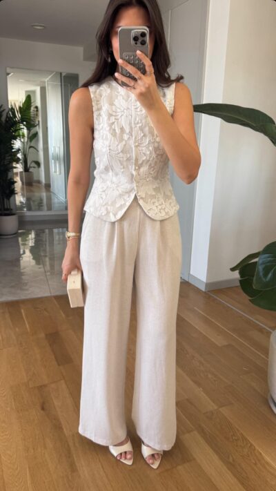 Elegant Ecru Set